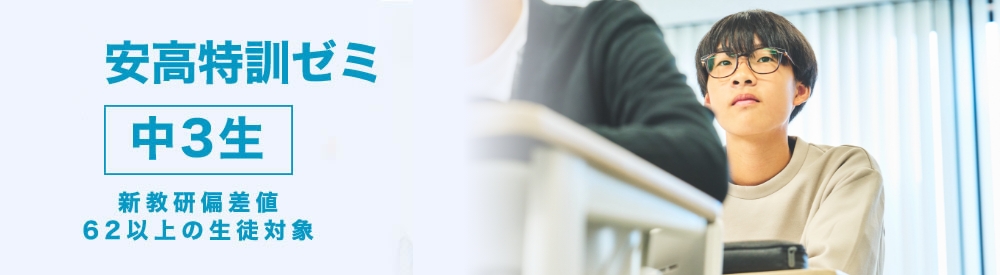 安高特訓ゼミ